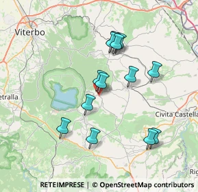 Mappa Via Roma, 01032 Caprarola VT, Italia (6.97231)