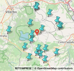 Mappa Via Roma, 01032 Caprarola VT, Italia (9.1055)