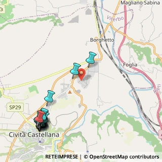 Mappa Via Thomas Alva Edison, 01033 Civita Castellana VT, Italia (3.213)