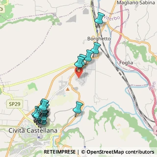 Mappa Via Thomas Alva Edison, 01033 Civita Castellana VT, Italia (2.793)