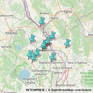 Mappa Via Thomas Alva Edison, 01033 Civita Castellana VT, Italia (10.64)