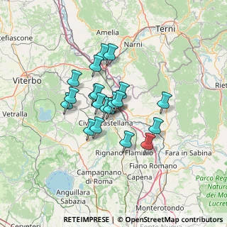 Mappa Via Thomas Alva Edison, 01033 Civita Castellana VT, Italia (10.162)
