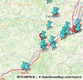 Mappa Salita S. Salvatore, 65020 Rosciano PE, Italia (4.641)