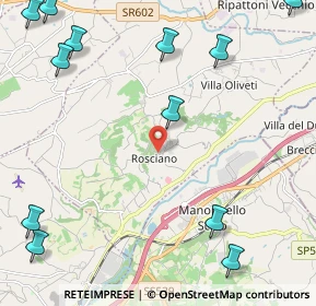 Mappa Salita S. Salvatore, 65020 Rosciano PE, Italia (3.39917)