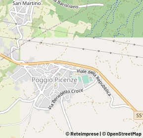 Mappa Piazzale Salvatore Massonio, 67026 Poggio Picenze AQ, Italia (0.224)