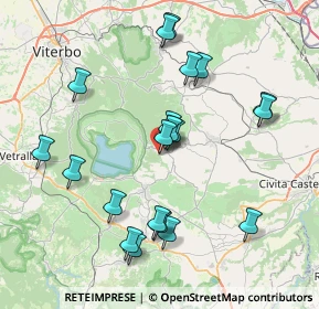 Mappa Via Alberto Passini, 01032 Caprarola VT, Italia (8.3145)