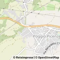 Karte Poggio Picenze