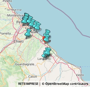 Mappa Res. Le Ville, 66026 Ortona CH, Italia (13.4995)