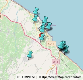 Mappa Res. Le Ville, 66026 Ortona CH, Italia (3.5435)