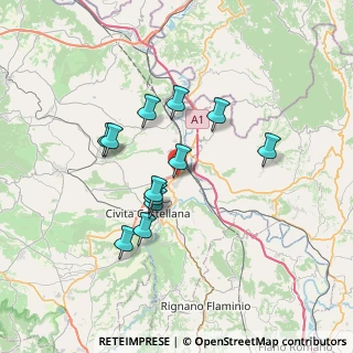 Mappa Flaminia, 01033 Civita Castellana VT, Italia (6.27333)