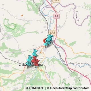 Mappa Flaminia, 01033 Civita Castellana VT, Italia (3.31091)