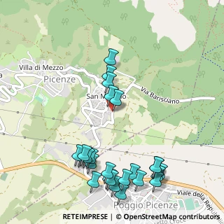 Mappa Via Valle ciglione, 67026 Poggio Picenze AQ, Italia (0.66)