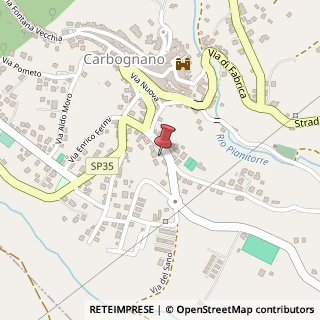 Mappa Via XXVIII Ottobre, 33, 01030 Carbognano VT, Italia, 01030 Carbognano, Viterbo (Lazio)