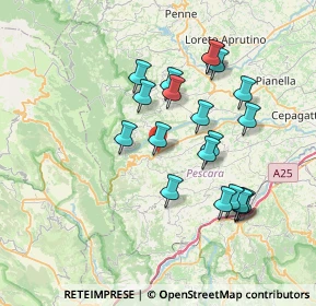 Mappa SS602, 65010 Civitaquana PE, Italia (7.223)