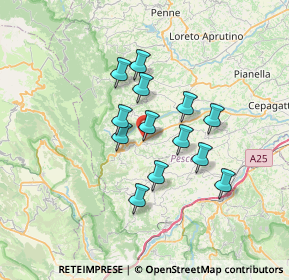 Mappa SS602, 65010 Civitaquana PE, Italia (5.59231)