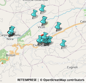 Mappa SS602, 65010 Civitaquana PE, Italia (1.635)