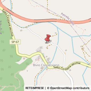 Mappa Via della Dogana, 2, 02020 Concerviano, Rieti (Lazio)