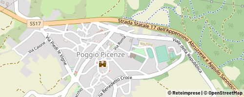 Mappa Poggio Picenze
