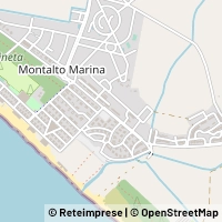 Karta Montalto di Castro