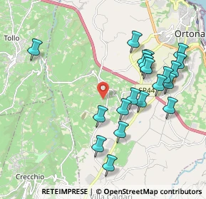 Mappa Via del Calvario, 66026 Ortona CH, Italia (2.1725)