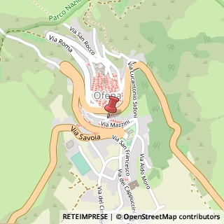 Mappa Via mazzini, 67025 Ofena, L'Aquila (Abruzzo)