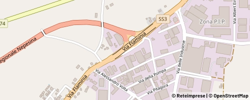 Mappa Civita Castellana