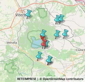 Mappa Strada provinciale vico, 01032 Caprarola VT, Italia (6.83455)