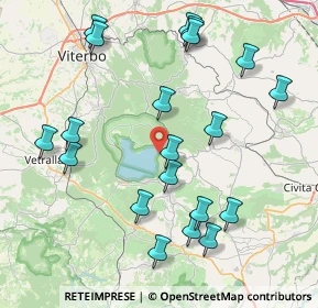 Mappa Strada provinciale vico, 01032 Caprarola VT, Italia (9.4365)