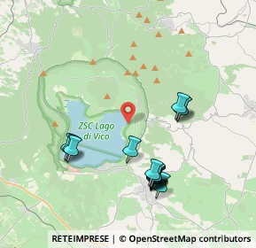 Mappa Strada provinciale vico, 01032 Caprarola VT, Italia (4.15)