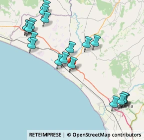 Mappa Località Torre di Maremma, 01014 Montalto di Castro VT, Italia (10.0955)