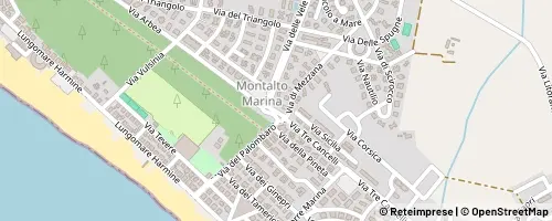 Mappa Montalto di Castro