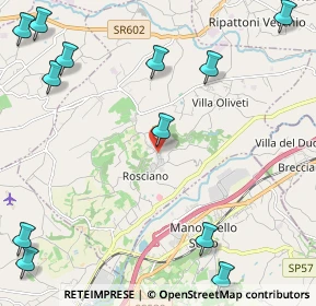 Mappa Rosciano, 65020 Rosciano PE, Italia (3.33417)