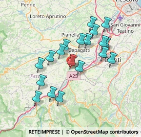 Mappa Rosciano, 65020 Rosciano PE, Italia (7.08895)