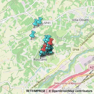Mappa Rosciano, 65020 Rosciano PE, Italia (0.39286)