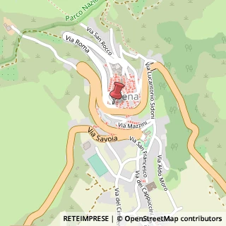 Mappa Via Carlo Alberto, 14, 67025 Ofena, L'Aquila (Abruzzo)
