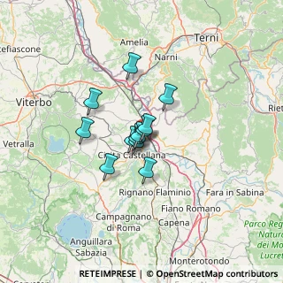 Mappa SS Flaminia, 01033 Civita Castellana VT, Italia (8.0675)