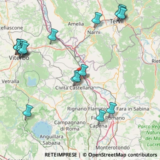 Mappa SS Flaminia, 01033 Civita Castellana VT, Italia (24.5645)