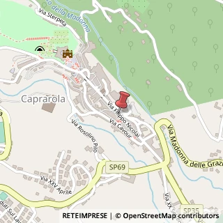 Mappa Via filippo nicolai 76, 01032 Caprarola, Viterbo (Lazio)