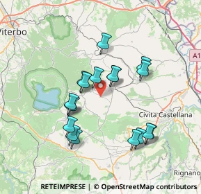 Mappa Carbognano, 01030 Carbognano VT, Italia (6.75556)
