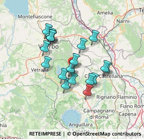 Mappa Via Gino Ricci, 01032 Caprarola VT, Italia (11.689)