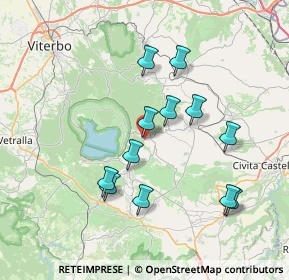 Mappa Via Gino Ricci, 01032 Caprarola VT, Italia (7.25333)