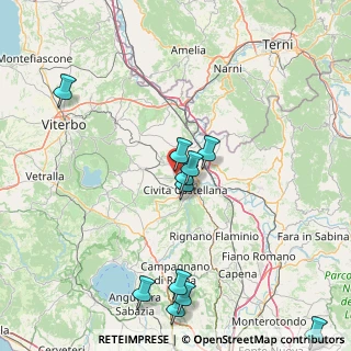Mappa Via Quartaccio, 01033 Civita Castellana VT, Italia (18.88818)