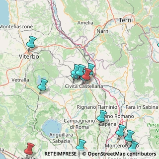 Mappa Via Quartaccio, 01033 Civita Castellana VT, Italia (20.89067)