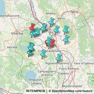 Mappa Via Quartaccio, 01033 Civita Castellana VT, Italia (11.883)