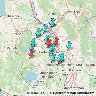 Mappa Via Quartaccio, 01033 Civita Castellana VT, Italia (10.91056)