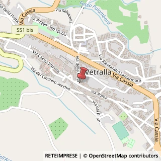 Mappa Via della Pietà, 21, 01019 Vetralla, Viterbo (Lazio)