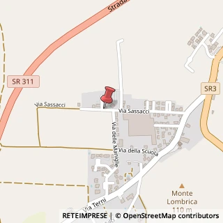 Mappa Via sassacci, 01033 Civita Castellana, Viterbo (Lazio)
