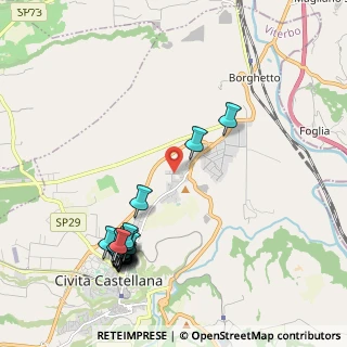 Mappa Via Sassacci, 01033 Civita Castellana VT, Italia (2.6015)