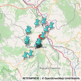 Mappa Via Sassacci, 01033 Civita Castellana VT, Italia (5.33889)