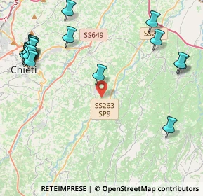 Mappa 66010 Villamagna CH, Italia (6.216)